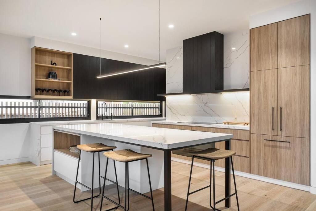 Kirks On Park - Brand New Luxury Home, Great Location Sorrento Exteriör bild