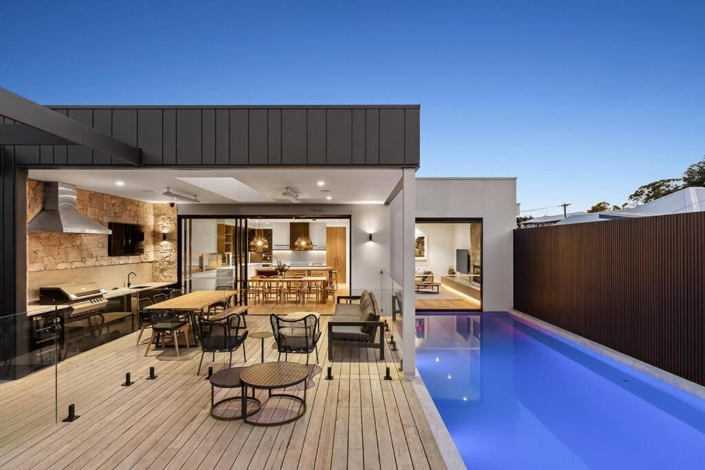 Kirks On Park - Brand New Luxury Home, Great Location Sorrento Exteriör bild